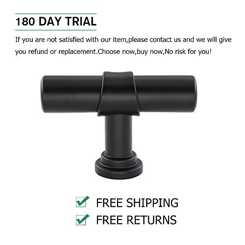 homdiy Black Knobs Drawer Knobs HDT18BK Hardware