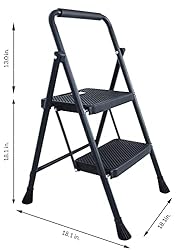 Elevon Folding Step Stool with Wide Anti-Slip