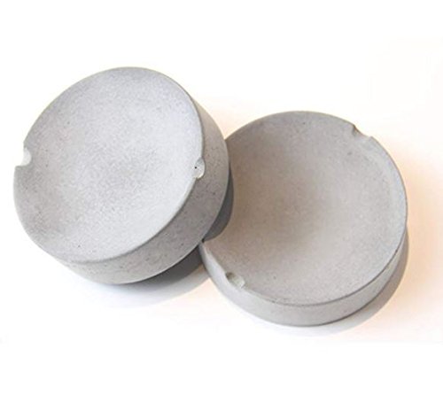 Minimalist Grey Concrete Ash Tray