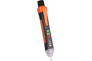Voltage Tester, Live Wire Tester with Alarm and Flashlight, Non Contact Voltage Detector, Circuit Tester Dual Range Voltage S