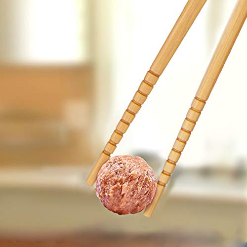 Chopsticks Bamboo,Chop Sticks, AOOSY 5 Pairs Japanese Style Bamboo Chop Sticks Natural Reusable Classic Style Chopstick for Home Eating Travel Camping