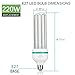 LED Light Bulbs 24W,ANMIEN 220Watt Light Bulbs with 6000K Daylight E27/E26 Socket,2370 Lumens Not-Dimmable Led Corn Bulb for Home Lighting Decorative(3PACK)