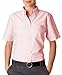 Ladies' Classic Wrinkle-Free Short-Sleeve Oxford (Pink) (Medium)