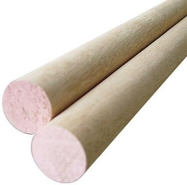 Thunderbird Forest Hard Wood Dowel 1-1/2" X 48" Wood