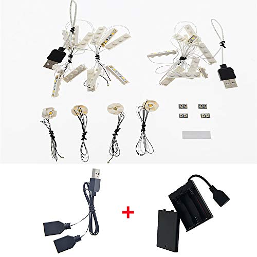 ZHLY LED Licht-Set für Lego Creator Taj Mahal Beleuchtung Lichtset Kompatibel Mit Lego 10256 USB und Batterie Betrieben… – Bild 7