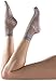 Felicity Sheer Ankle Socks, Fishnet Socks, Sheer Socks, Nylon Socks (Assorted A (4 Pack))