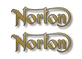 2 GOLD Norton Motorcycle 9