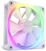 NZXT F120 RGB Fan RF-R12SF-W1 120mm White Silent RGB Lighting 18 LEDs view 1