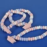 Fun Express - Stretchable Candy Necklace w/Princess Tiara Charm (1 dz)