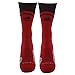 adidas Traxion Impact Football/Baseball Crew Socks, Power Red/Black/Light Onix, Medium