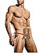 Helury Christmas Gag Gift Sexy Reindeer Men G-Strings Thong Underwear T-back