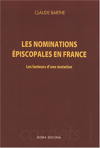 Les  nominations épiscopales en France