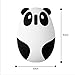 LingsFire Super Cute Wireless Optical Cartoon Panda Mouse Rechargeable Mini 2.4GHz Wireless Panda Desktop Laptop Unique Novel Portable(Black & White)