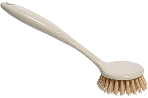 1PCS Long Handle Pot Brush Dishwashing Brush Sink Cooktop Cleaning Brush Hand Protector Kitchen Supplies for Home Durability