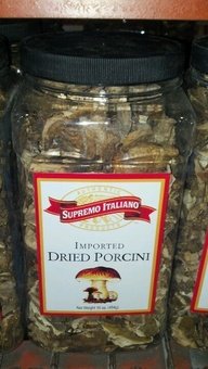 Supremo Italiano: Imported Dried Porcini Mushrooms 16 Oz.