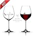 Italian Red Wine Glasses - Shark Wine Glasses with Shark Inside for Adults,Creative Goblet Glass,Lead-Free Crystal Clear Wine Glasses,High-end Flutes Glass Perfect for Homes/Bars/Party (2 PCS)