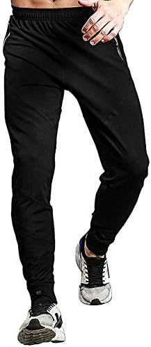 KaiDi Men's Drawstring Classic Camo Joggers Pants Zipper Pockets Sport Sweat Pants