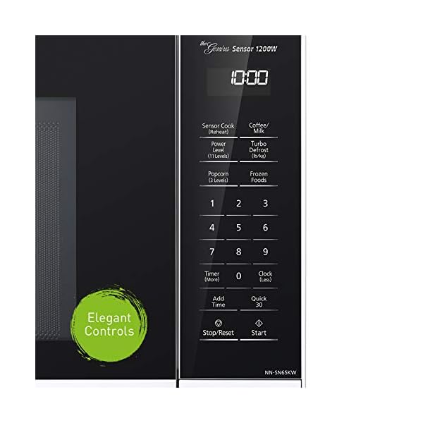 Panasonic NNSN65KW Microwave Oven with Inverter Technology, 1200W, 1.2