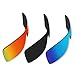 3 Pair Replacement Polarized Lenses for Oakley Batwolf Sunglasses Pack P14