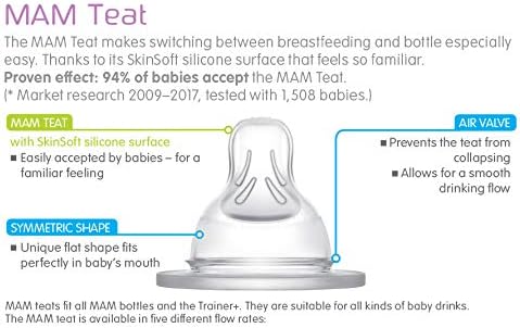 mam baby teats