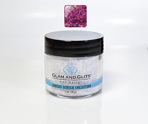 FANTACY ACRYLIC POWDER COLOR - Glam and Glits 1oz/28g - Choose Your Colors (532 - Pretty Plush)