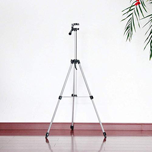 XYSQWZ Metall Tischstativ 130cm Faltbare Tragbare Kamera Stativ Outdoor Travel Handy Stativ (Farbe: Schwarz) – Bild 7