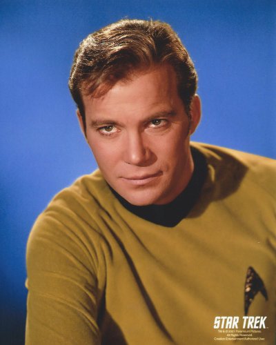 Star Trek Captain James T. Kirk as Portrayed by William Shatner 8x10 Photo