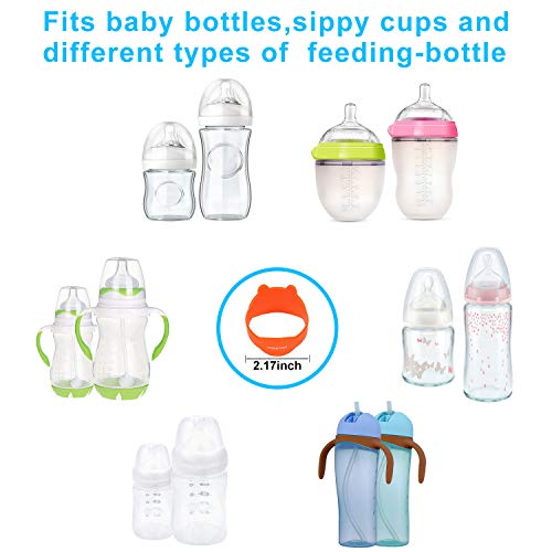 Baby Bottle Labels for Daycare, Durable Writable Reusable Food Grade