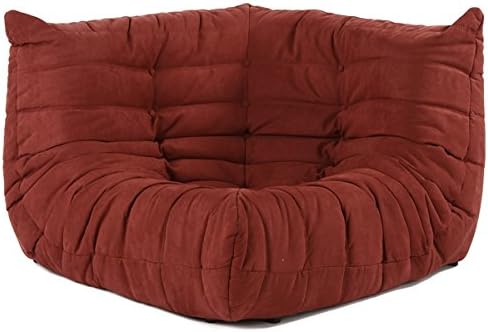 Ligne Roset Style Togo Downlow Corner Seat - Red