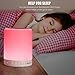 Touch Lamp, Night Light Bluetooth Speaker Portable Wireless Music Speakers, Beside Table Lamp Dimmable 3 White Light Levels RGB Color Changing with Metal Handle TF Card/AUX-IN Supported
