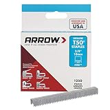 Arrow Fastener 506 Genuine T50 3/8-Inch Staples, 1250-Pack