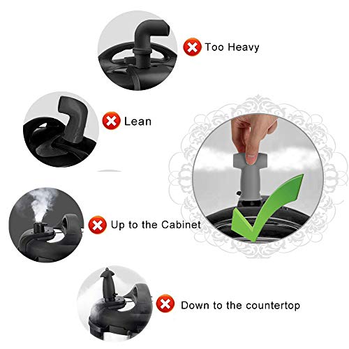 image for Silicone Steam Release Diverter Compatible with Instant Pot Accessorie
