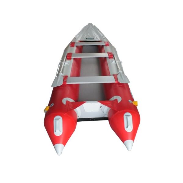 BRIS 14.1 FT INFLATABLE KAYAK BOAT FISHING TENDER POONTON 