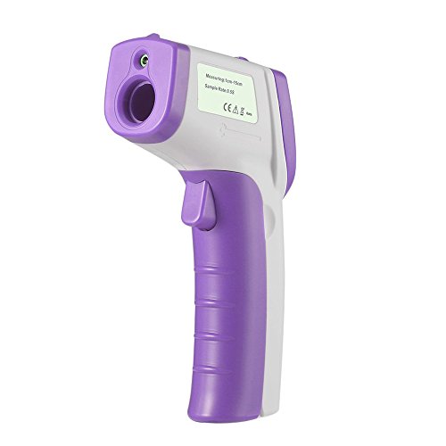 KitsPro Digital Non-Contact IR Thermometer, Forehead Digital Thermometer for Baby, Kids, Adults, Pets and Surface of Objects(Purple) - Thumbnail 3