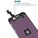 BeeFix iPhone SE Screen Replacement Touch Screen Replacement Display Digitizer Free Tools Instructions iPhone 5S/SE (Black)