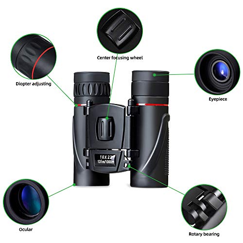 Binoculars Compact Powerful Binoculars for Adults Kids for Outdoors
