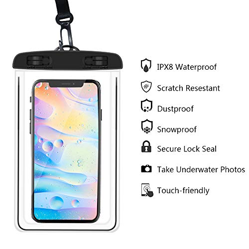 1 GLOUE+Waterproof+Universal+iPhone+Orange%25EF%25BC%258CBlack