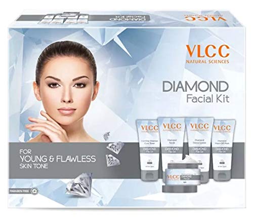 VLCC Diamond Polishing Facial Kit 180 g(Set of 4)