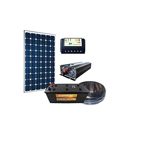 Kit Solar para site Pedestal 12 V 150 W 606 wh/día: Amazon.es ...