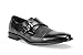 Ferro Aldo Men's 19308A Single Monkstrap Cap Toe Dress Shoes