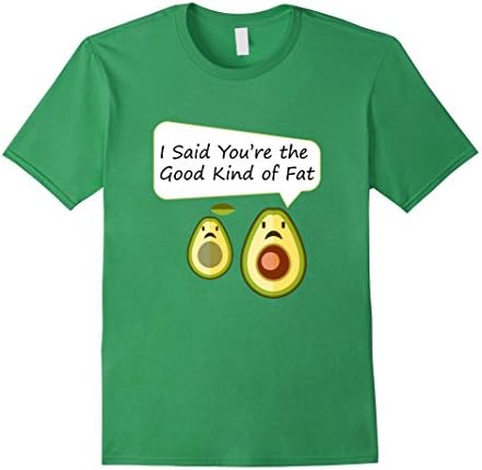 Men's Funny Avocado T-Shirt for Vegans, Vegetarians, and Foodies Large Grass