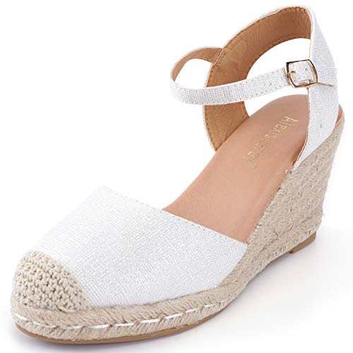 slingback espadrille wedge