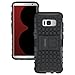 Galaxy S8 Case, OEAGO Samsung Galaxy S8 Case [Shockproof] [Impact Protection] Tough Rugged Dual Layer Protective Case with Kickstand for Samsung Galaxy S8 - Black