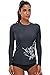 beautyin Womens Long Sleeve Rash Guard Swimwear UPF 50+ Sun Protection Shirts