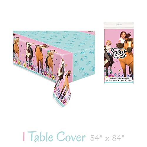Spirit Riding Free Party Supplies Horse Party Decorations Includes Large Plates, Dessert