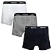 Kids By Brix Toddler and Boys Ultra Comfort Soft Turkish Cotton 3 Pk Boxer Briefs. (9/10 years)