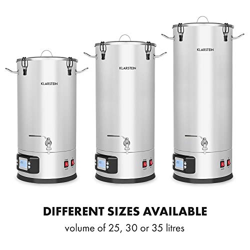 KLARSTEIN Maischfest Beer Brewing Kettle Mash Tun, 5Piece Brewing