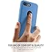 i-Blason iPhone 7 Plus Case, Silicone Flexible Shock Absorbing Case for Apple iPhone 7 Plus (Blue)