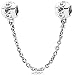 Pandora 791088-05 Love Connection Safety Chain
