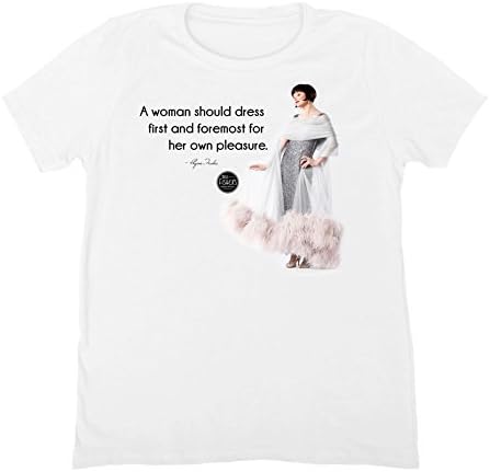 Women's Miss Fisher's Murder Mysteries Dress For Pleasure Quote T-Shirt Small